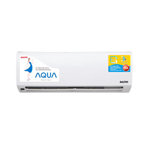Jual SANYO AC Aqua Low Watt Wall Mounted Split 1 PK SAPKC209FGC6